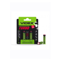 Батарейка Щелочная LR03 Минипальчик Блистер Videx TURBO 59252