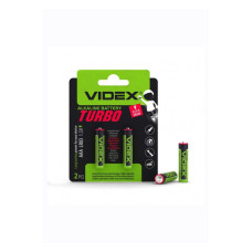Батарейка Лужна LR03 Мініпальчик Блістер Videx TURBO