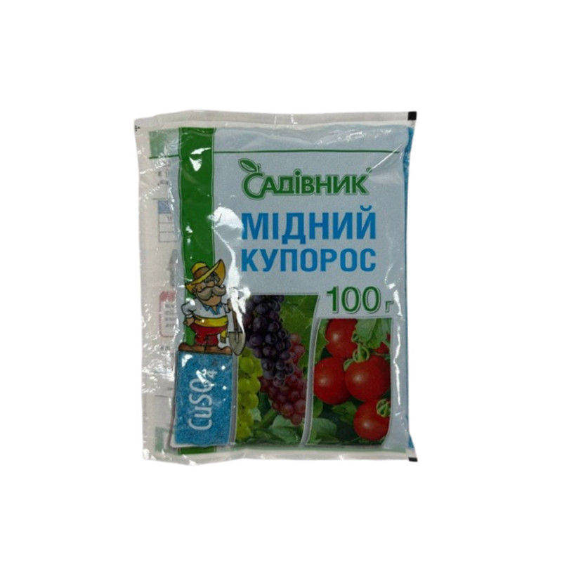 Мідний купорос 100г САДІВНИК