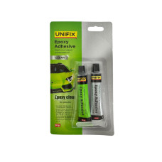 Клей епоксидний 20гр тюбик UNIFIX прозорий (1/12) 