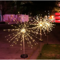 Садовий ліхтар "Феєрверк" на сонячній батареї, 90 LED 59317