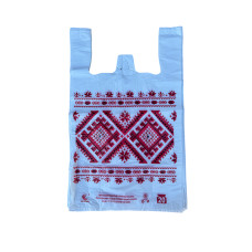 Пакет майка Вишиванка 30х50 (250шт)