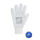 Рукавички робочі шкіряні Driver PSW-1202 Premium White з еластичним манжетом, р.10