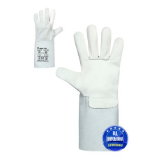 Рукавички шкіряні зі спилковими крагами PSW-1150 Stronger, р.10